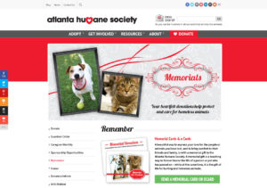 Atlanta Humane Society website 3