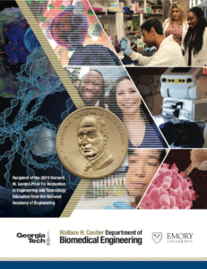 GaTech Biomedical Engineering magazine cover