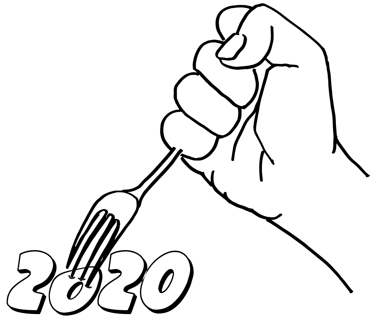 STICK 2020 WITH A FORK