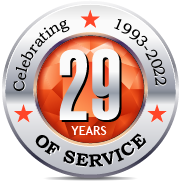 Celebrating 29 years of service