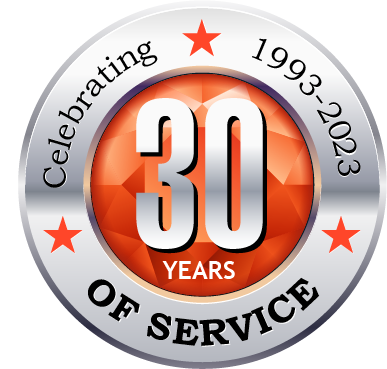 celebrating 30 years of service